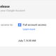 Permissions granted.